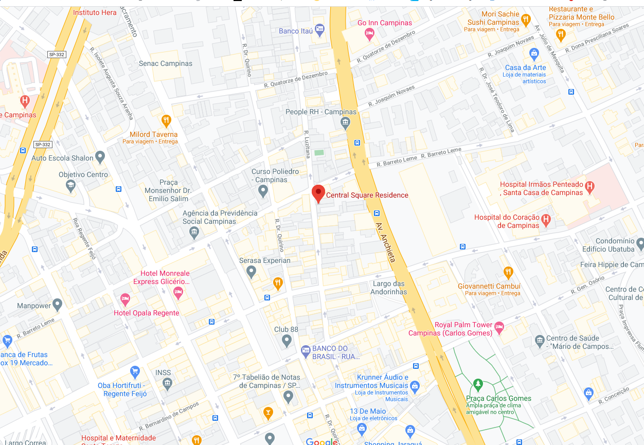 Apto Campinas Centro 1 quarto